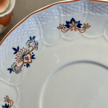 Platzteller - großes Modell - Boch - RHODES-Dekor mit Blumen