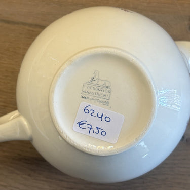 Milk jug - Petrus Regout - decor with small flowers in a spherical and larger model