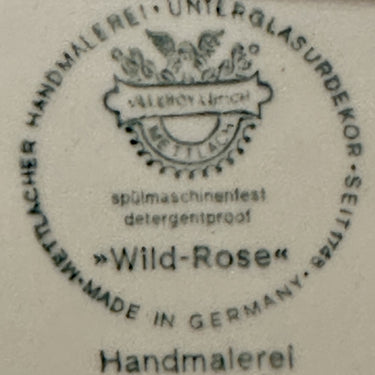 Sour bowl / Ravier - Villeroy &amp; Boch Mettlach - decor WILD-ROSE / WILDROSE