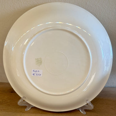 Teller / Schüssel / Tortenplatte - größeres rundes Modell - Boch - in cremeweiß