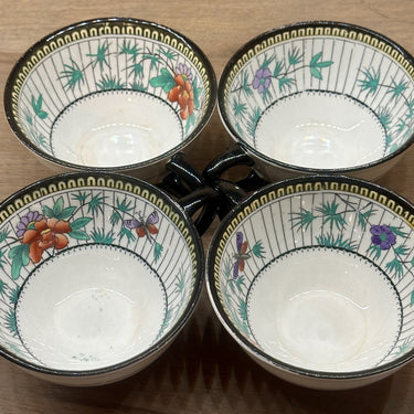 Cup without saucer - unmarked (probably Societe Ceramique Maestricht) - decor ELVIRA in black/green/red
