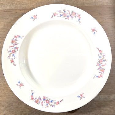Plate / Bowl - larger round model - Petrus Regout - decor with small roses and scattered flowers