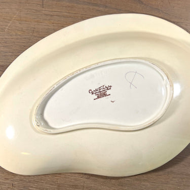Bowl set - 7 pieces - Carltonware - made of brown/cream earthenware with a design in it