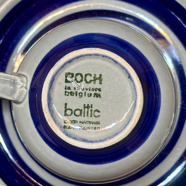 Tasse und Untertasse - Boch - BALTIC Dekor - MENUET Form (1968 - 1972)