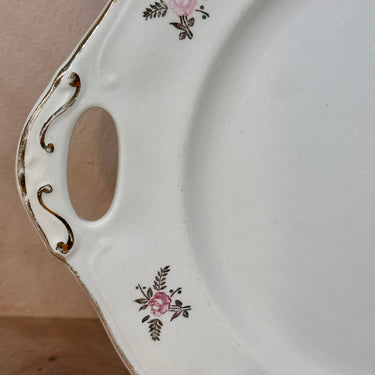 Tortenständer / Tortenplatte - Boch - Dekor SUZON - Form CAPRI