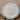 Dinner plate / Eating plate - Societe Ceramique Maestricht - COEUR decor in petrol color