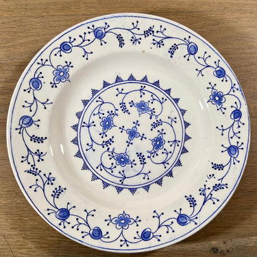 Frühstücksteller / Dessertteller - Boch - MEISSEN Dekor in blau