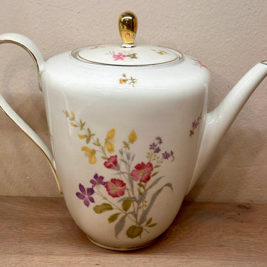 Teekanne / Kaffeekanne - Wunsiedel Bavaria - Form/Dekor CLAUDIA mit bunten Punkten