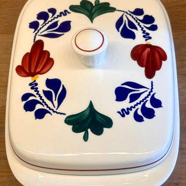 Butterdose - Boch - Dekor BOERENBONT