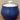 Suikerpot - Koninklijke Goedewaagen Holland - uitgevoerd in mat donkerblauw met glad wit - FIESTA blue sky servies