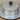 Butter dish - made of aluminum with a fine glass inner container and a brown bakelite lid knob