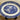Schüssel / Teller - flach, oval, Modell - Nimy - WILLOW Dekor in blauer Farbe