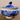 Zuckerdose - Woods Ware - Enoch Woods - Dekor ENGLISCHE LANDSCHAFT in blau