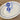 Schale / Teller - oval, flach, Modell - St. Amand - Dekor 216 Mohnblumen in blauem Spritzdekor (Kopie)