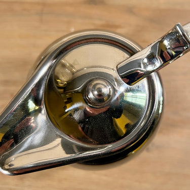 Thermoskanne - The Peacock - Vacuum Bottle Ltd. - 1 Liter Modell in Chrom