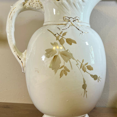 Three-piece lamp set - Imperial Bonn Germany - decor with flowers in various colours