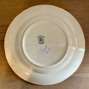 Dinerbord / Eetbord - Societe Ceramique Maestricht - décor MORPHÉÉ uitgevoerd in grijs-blauw