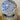 Saucer / Plate - Société Céramique Maastricht - BLOSSOM design in blue / white