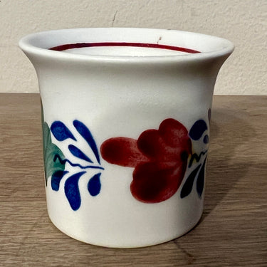 Eierbecher - Boch - Dekor BOERENBONT in blau/grün/roten Farben