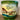 Cachepot / Ompot - ongemerkt (Boch?) - décor uitgevoerd in crème en groen met een paar reeën