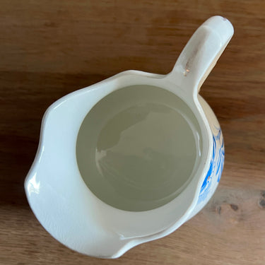 Milk jug - Nimy - Mouzin Lecat - decorated with blue flowers