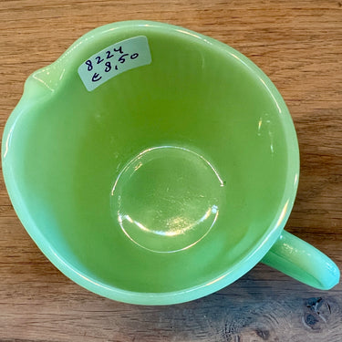 Melkkan - Fire-King Oven Glass - uitgevoerd in jadeite groen glas