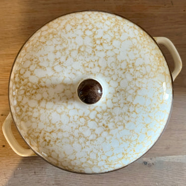 Deckelschale / Terrine - Boch - Dekor CORFOU (Entwurf Ernest D'Hossche / M. Picquery) - Form MENUET
