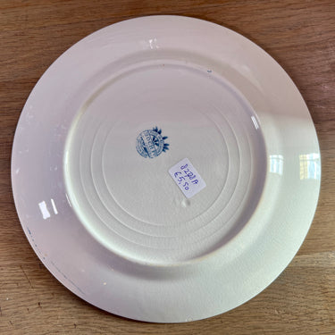Speiseteller – Boch / BFK – Dekor LOUIS XVI in Blau/Grau