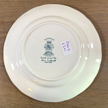 Breakfast plate / Dessert plate - Luneville - INSATIABLE decor with roses