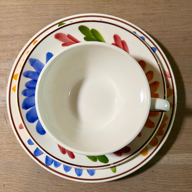 Petit Dejeuner set - Schramberg - BALKAN decor with colored flowers