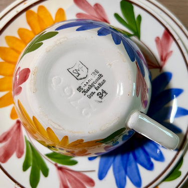 Petit Dejeuner set - Schramberg - BALKAN decor with colored flowers