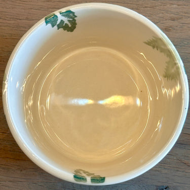 Pot / Bowl - Emma Bridgewater Specially for Pineapple - Made in England - Decorated with cherries and green leaves