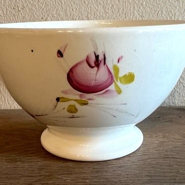 Spoelkom / Kommetje - Societe Ceramique Maestricht - decor met handbeschilderde roze rozen