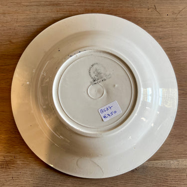 Deep plate / Soup plate / Pasta plate - Nimy - FLEUR/JACQUELINE decor in blue