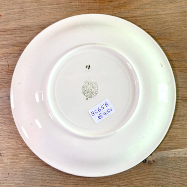 Ontbijtbord / Dessertbord - Boch - decor PALME (BRIGITTE) - vorm MIAMI