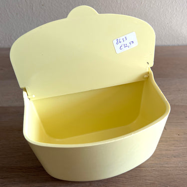 Voorraadbak - Mepal Service Denemarken - uitgevoerd in crèmekleurige kunststof, MEPAL - met deksel en ophanggat