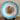 Ontbijtbord / Dessertbord - Nimy - Mouzin Lecat - decor met cherubijnen en blauw bewerkte rand