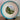 Ontbijtbord / Dessertbord - Nimy - Mouzin Lecat - decor met woud en man en vrouw en blauw bewerkte rand
