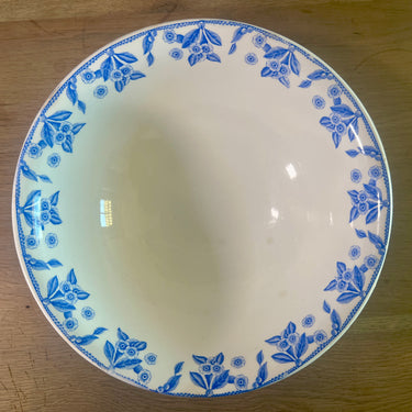 Salatschüssel / Schale - Boch - DUX Dekor in leuchtendem Blau