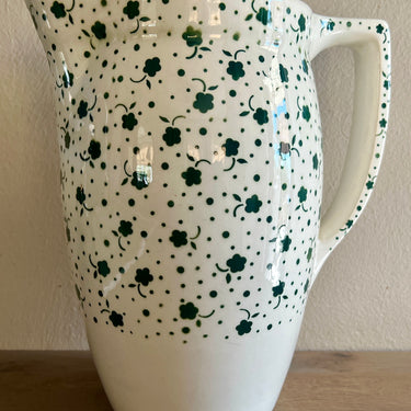 Kan / Lampetkan - Boch - decor FLORA uitgevoerd in groen - vorm FESTIVAL