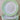 Diep bord / Soepbord / Pastabord - St. Amand - decor VERT met pastelgroene rand