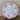 Ontbijtbord / Dessertbord - William A. Adderley - decor uitgevoerd in rood/roze