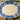 Schaal / Bord - groot model - Burgess & Leigh - decor EATON uitgevoerd in blauw - semi porcelain