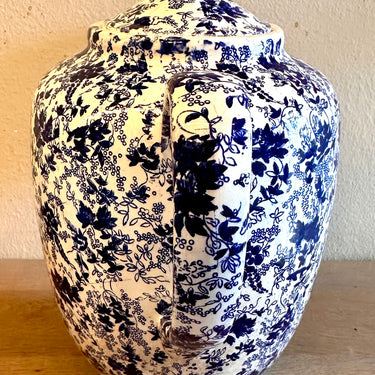 Coffee pot - Nimy - POMPADOUR decor in blue/white