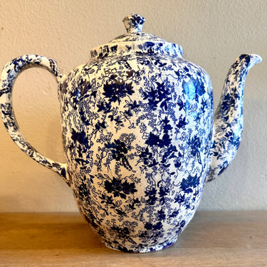 Coffee pot - Nimy - POMPADOUR decor in blue/white