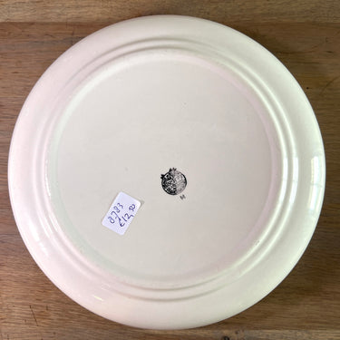 Saladeschaal / Kom - Boch - décor POIS met dubbele bolletjes uitgevoerd in blauwe kleur