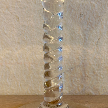 Glas / Likeurglas - uitgevoerd in blank glas met getorste voet