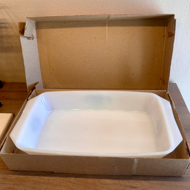 Ovenschaal - Arcopal France - décoratie met fruit en in originele doos