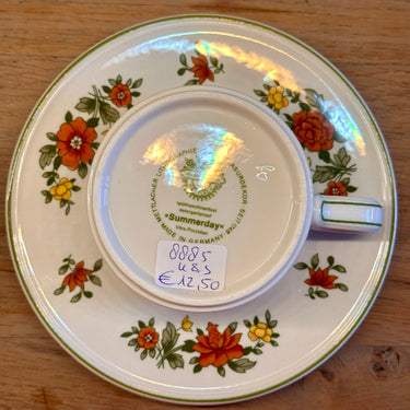 Kop en schotel - Villeroy & Boch - décor SUMMERDAY