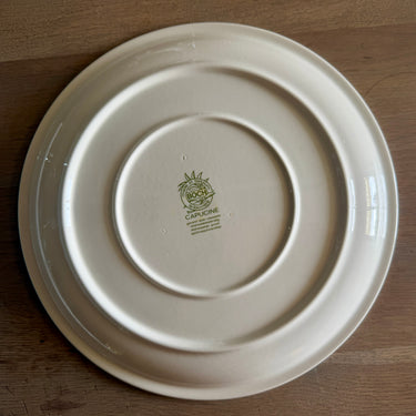 Taartplateau / Serveerplateau - plat, rond, model - Boch - décor CAPUCINE